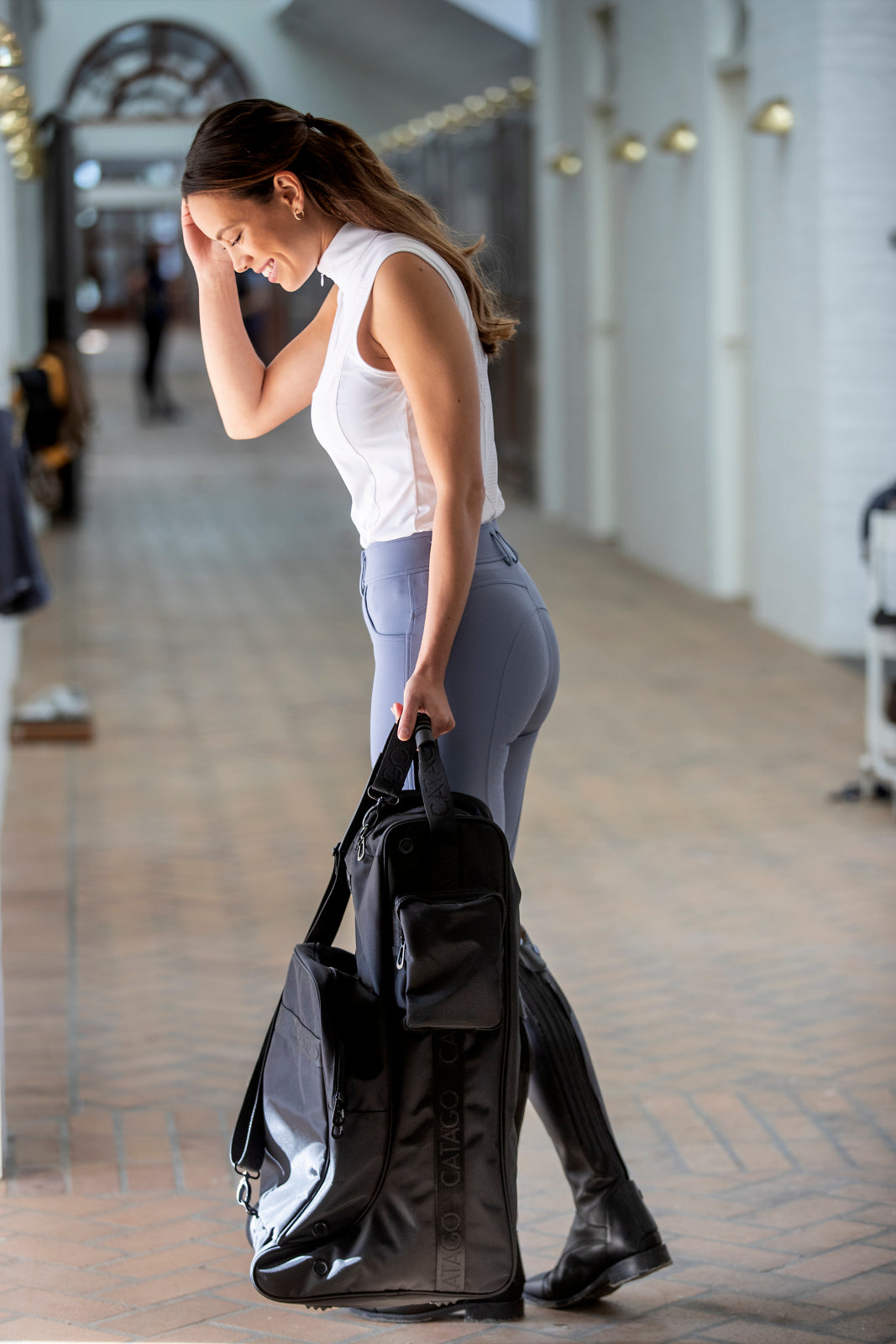 Catago Boot & Helmet Bag Black