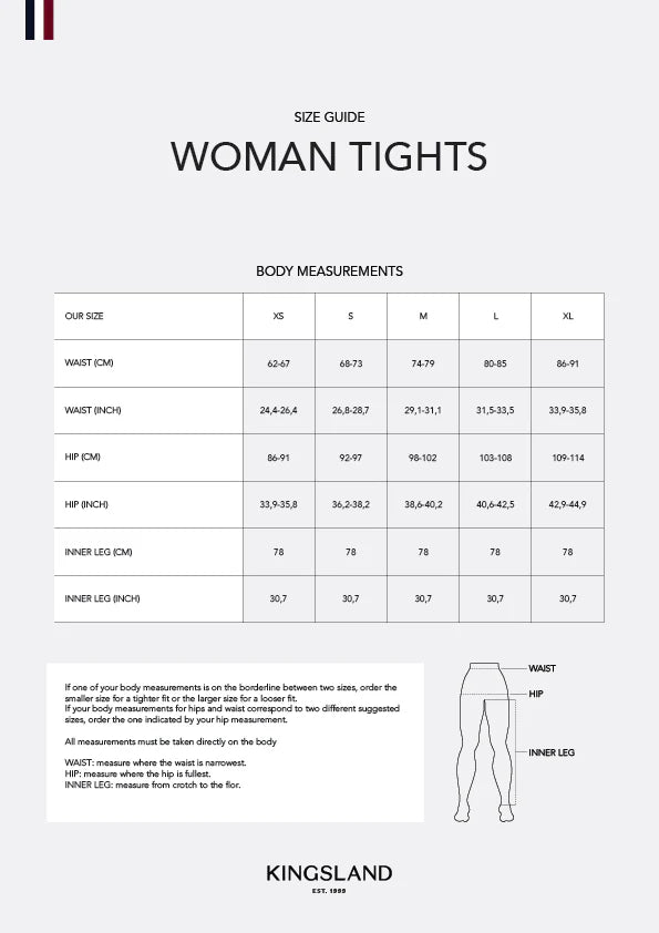 Kingsland Classic Katja Knee Grip Tights