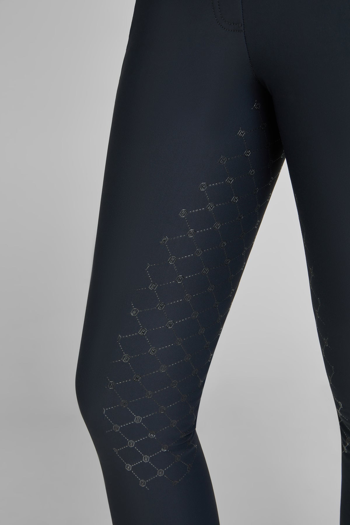 Eskadron Womens Cosy Full Grip Riding Tights Black