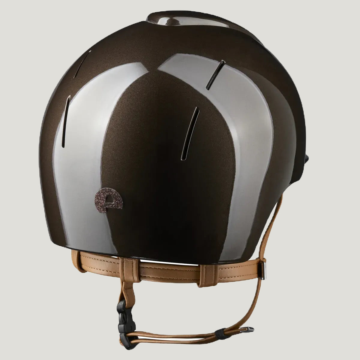 KEP Smart Nova Brown Star Beige Strap Wide Visor