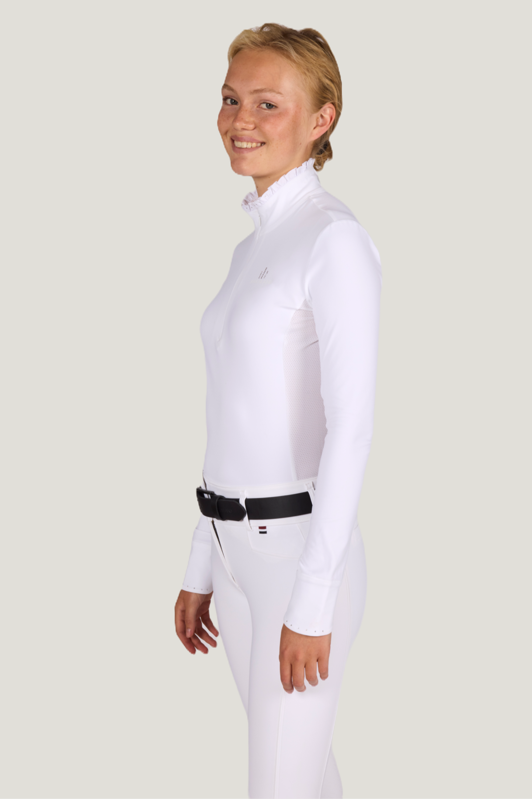 Kingsland KLKira H-Shape Full-Grip Ladies Breeches White