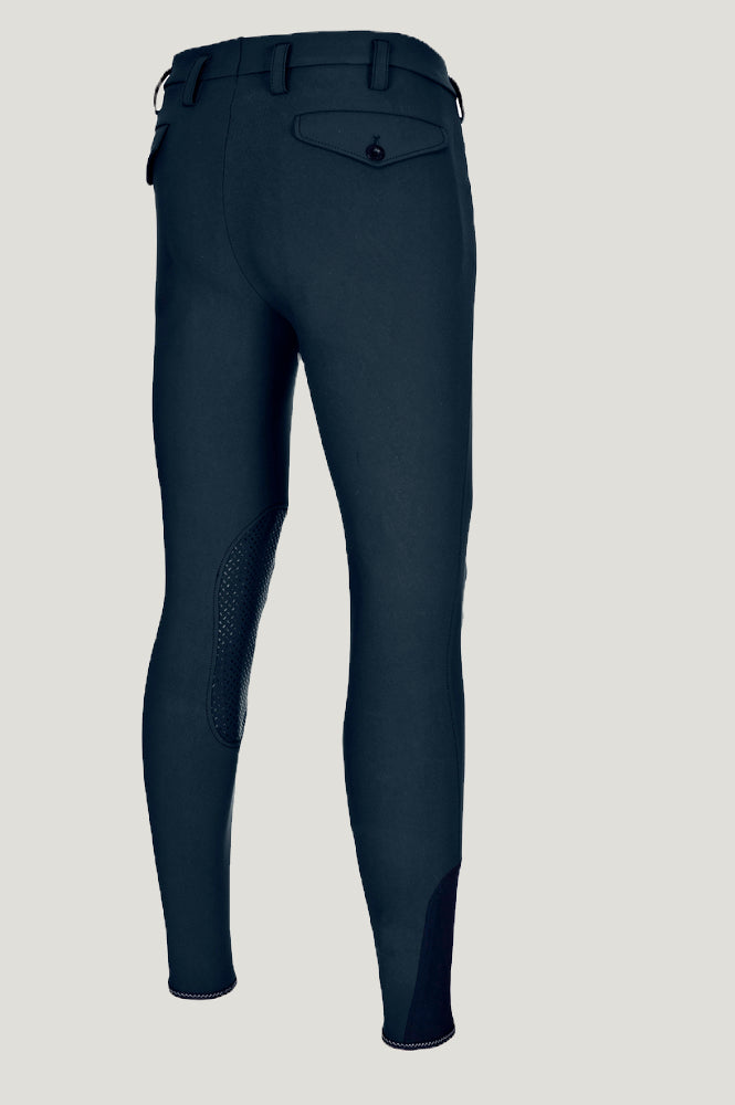 Pikeur Mens Rodrigo Breeches Knee Patch Navy