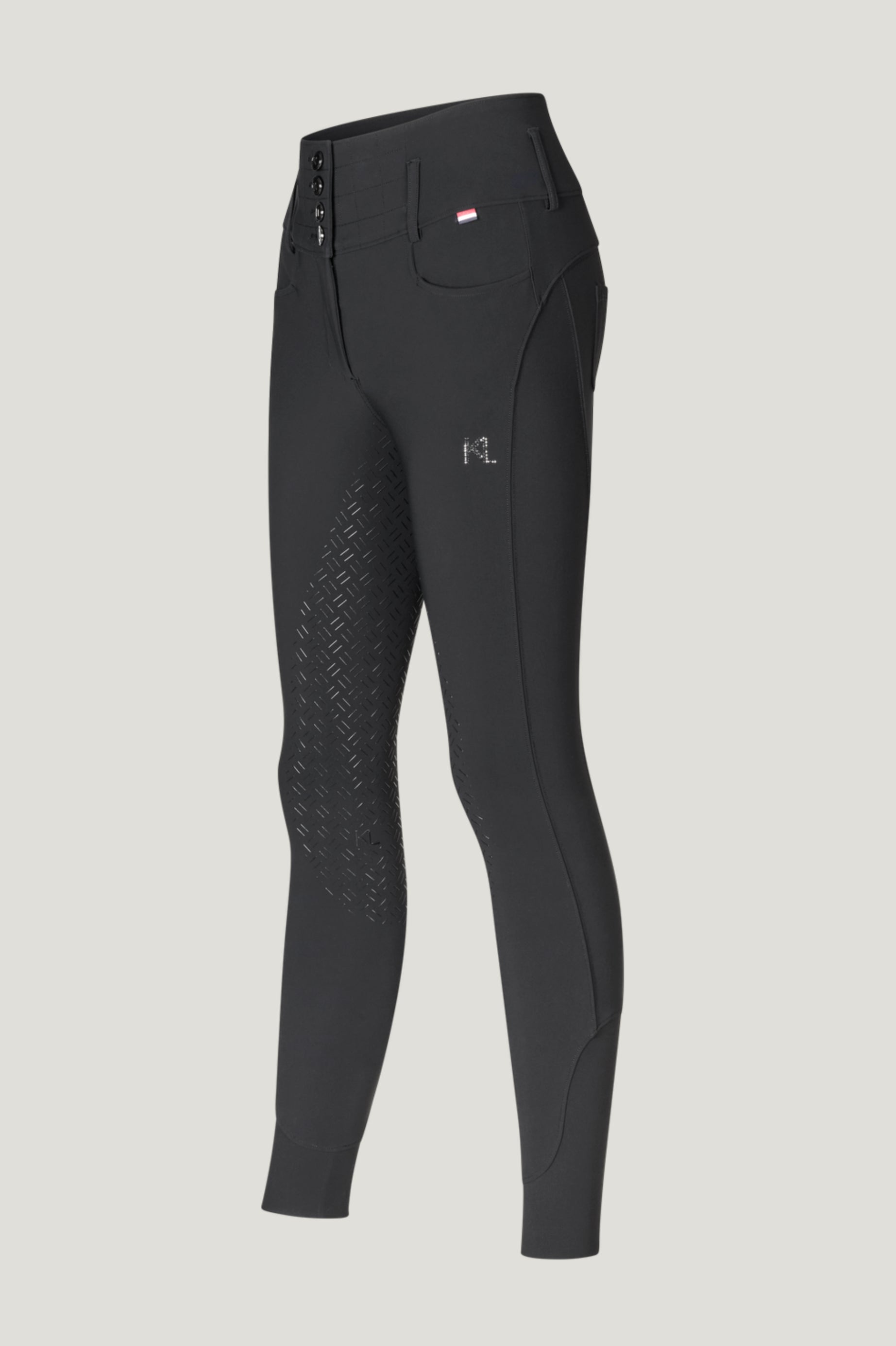 Kingsland KLKhloe X Shape High Waist Full-Grip Ladies Breeches Black