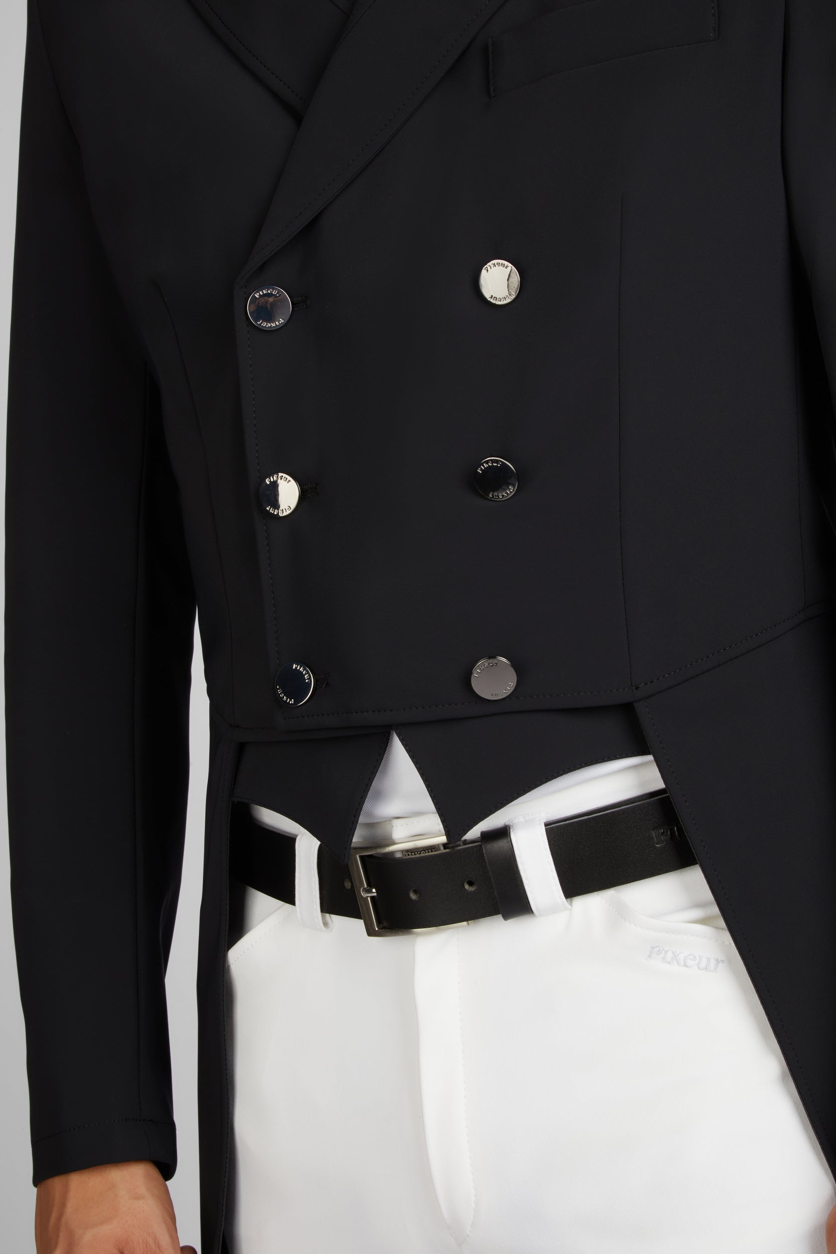 Pikeur Mens James Shadbelly Show Jacket Tail Coat Black Navy