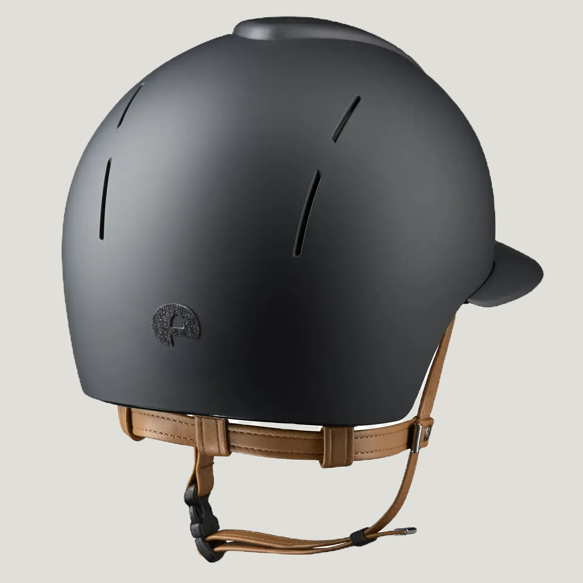 KEP Smart Nova Black Matt Star Beige Strap Wide Visor