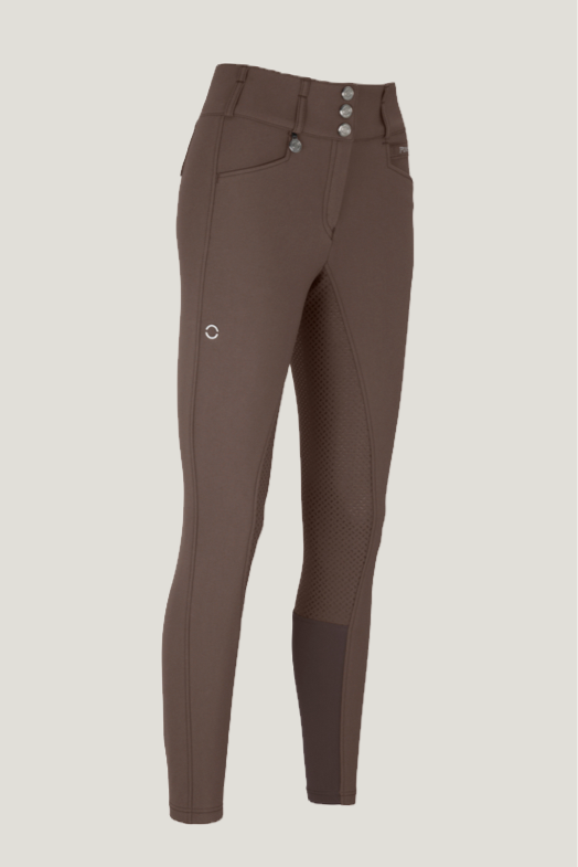 Pikeur Candela Breeches DuraGrip Full Patches Taupe Brown