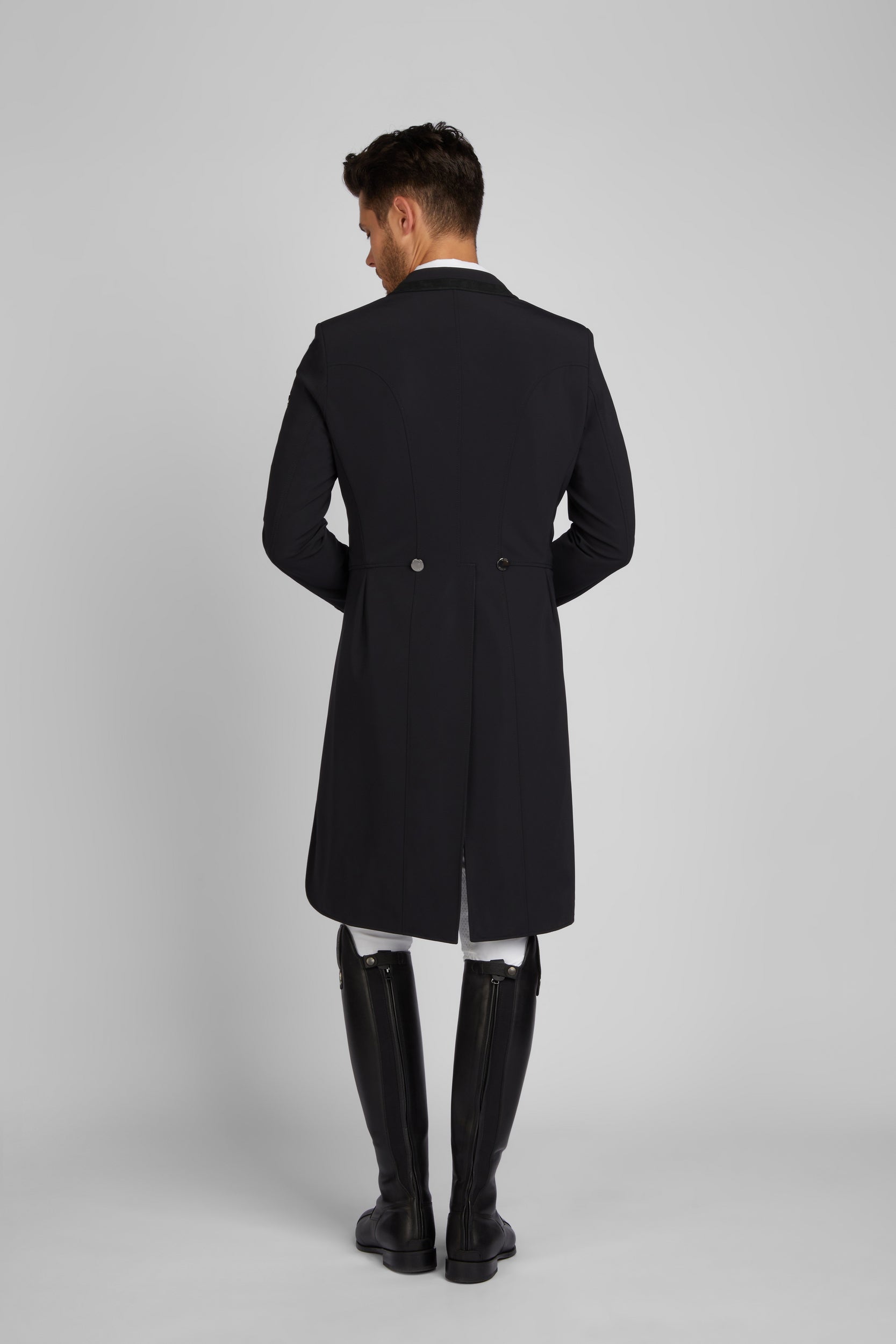 Pikeur Mens James Shadbelly Show Jacket Tail Coat Black Navy