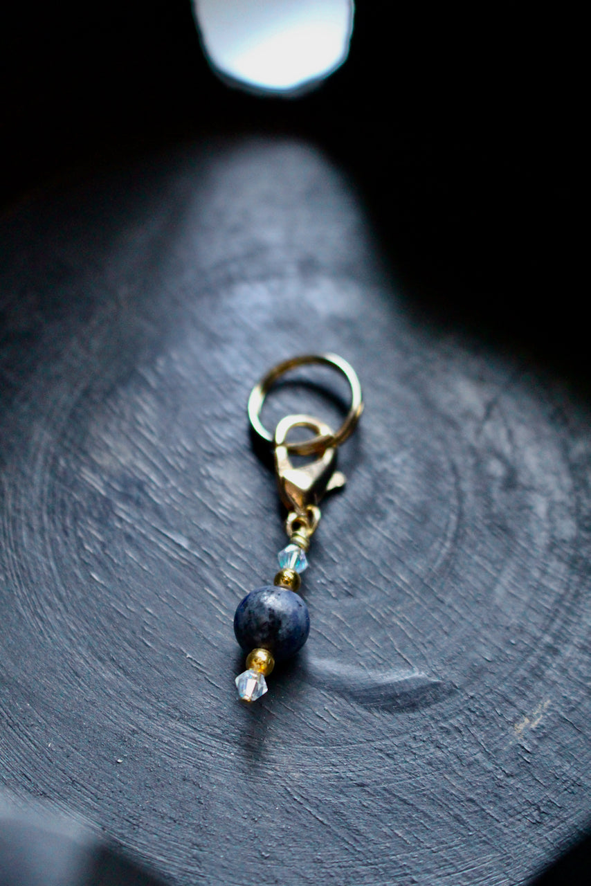 Westoria Lapis Lazuli Bridle Charm- Security, Courage and Calm