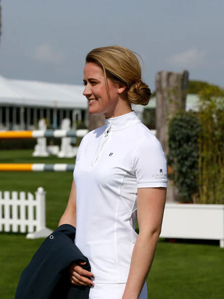 Kingsland Classic Ladies Show Competition Shirt Mesh White
