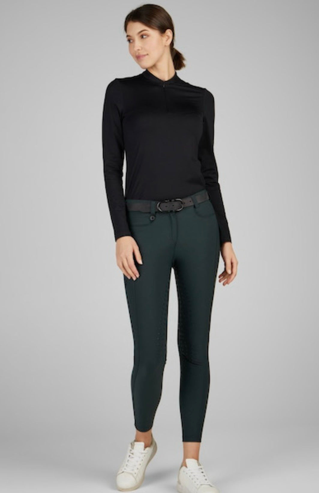Pikeur Romy Knee Patch Midwaist Forest Green