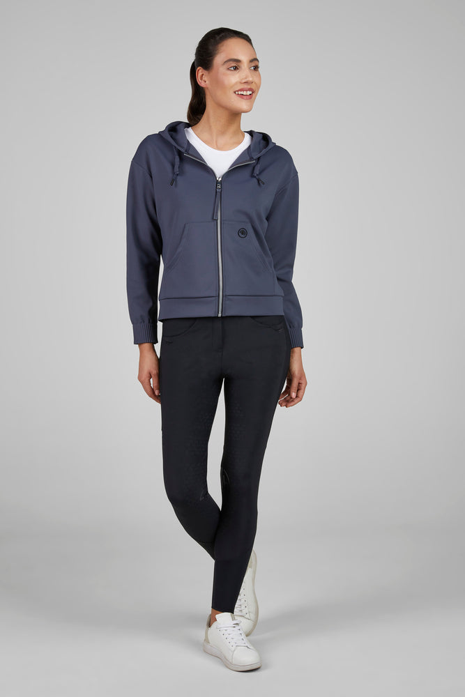Pikeur Athleisure Hoodie Sweater Graphite Blue