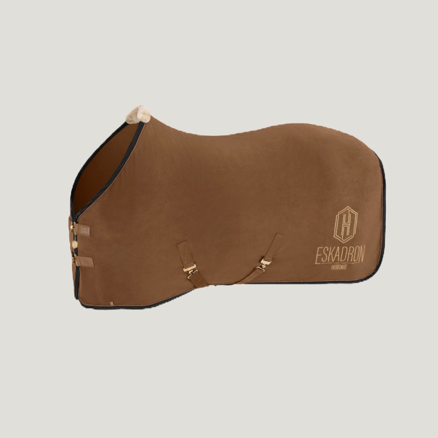 Eskadron Heritage Fleece Cooler Sweat Rug Brown