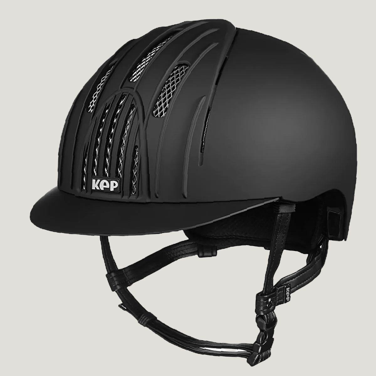 KEP Endurance Matte Black Chrome Mesh