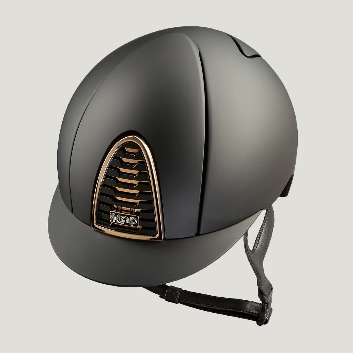 KEP Cromo 2.0  Matt Black Logo with Crystal
