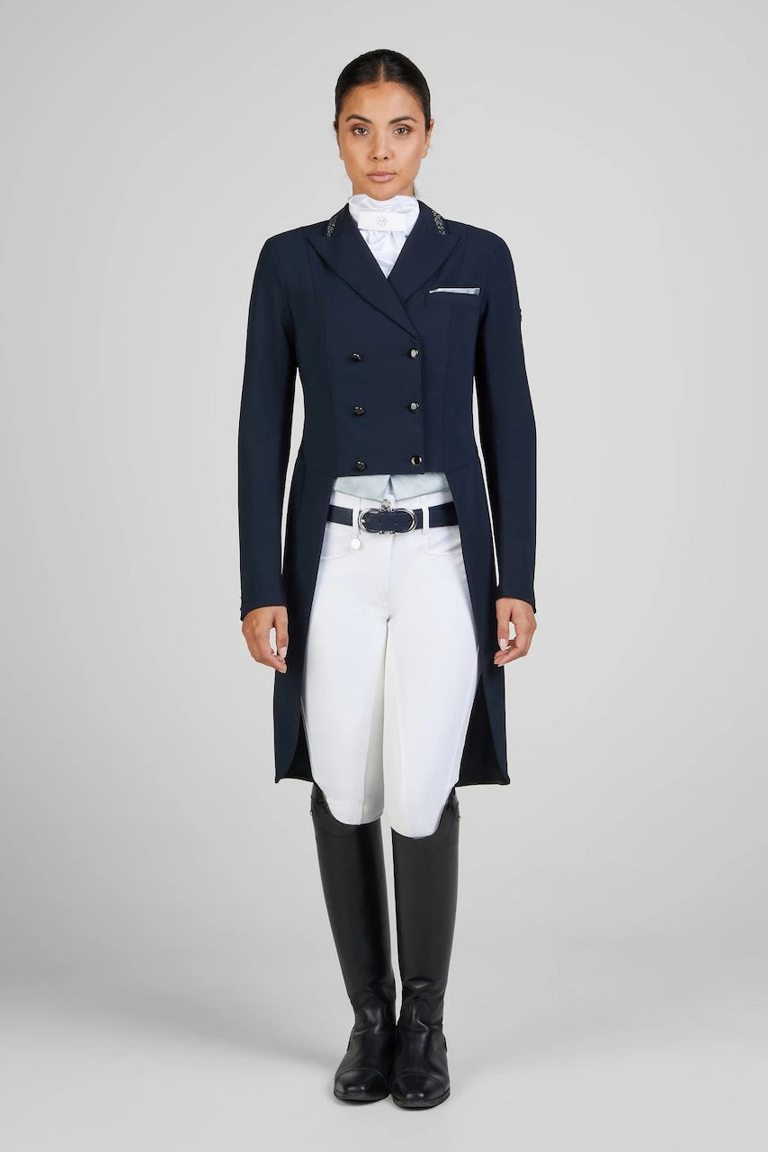 Pikeur Liliane Competition Show Jacket Shadbelly Tail Coat Navy