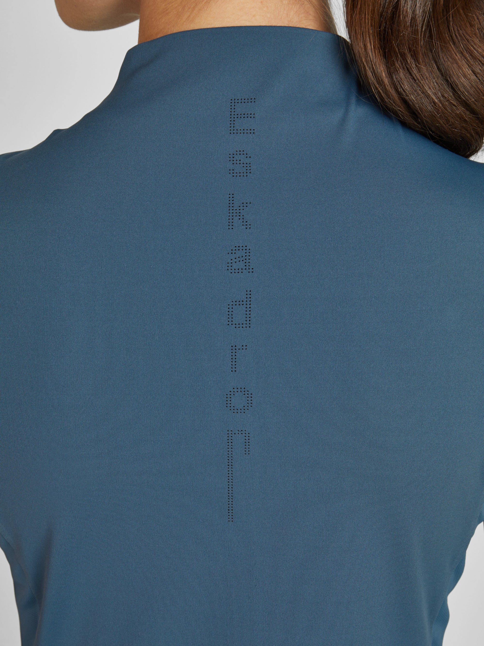 Eskadron Half Zip Sleeveless Shirt Ocean Green