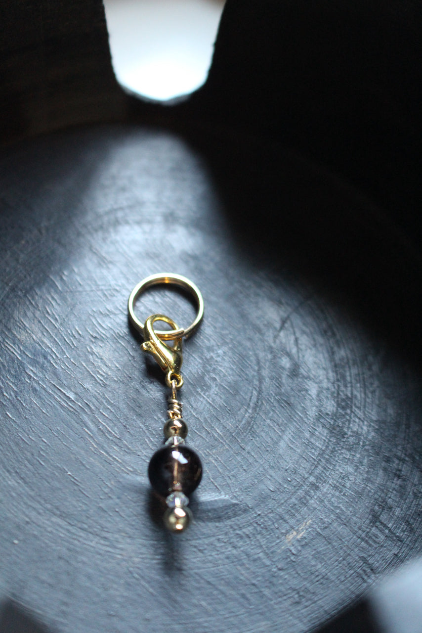 Westoria Smokey Quartz Bridle Charm- Positive Thoughts & Relaxation