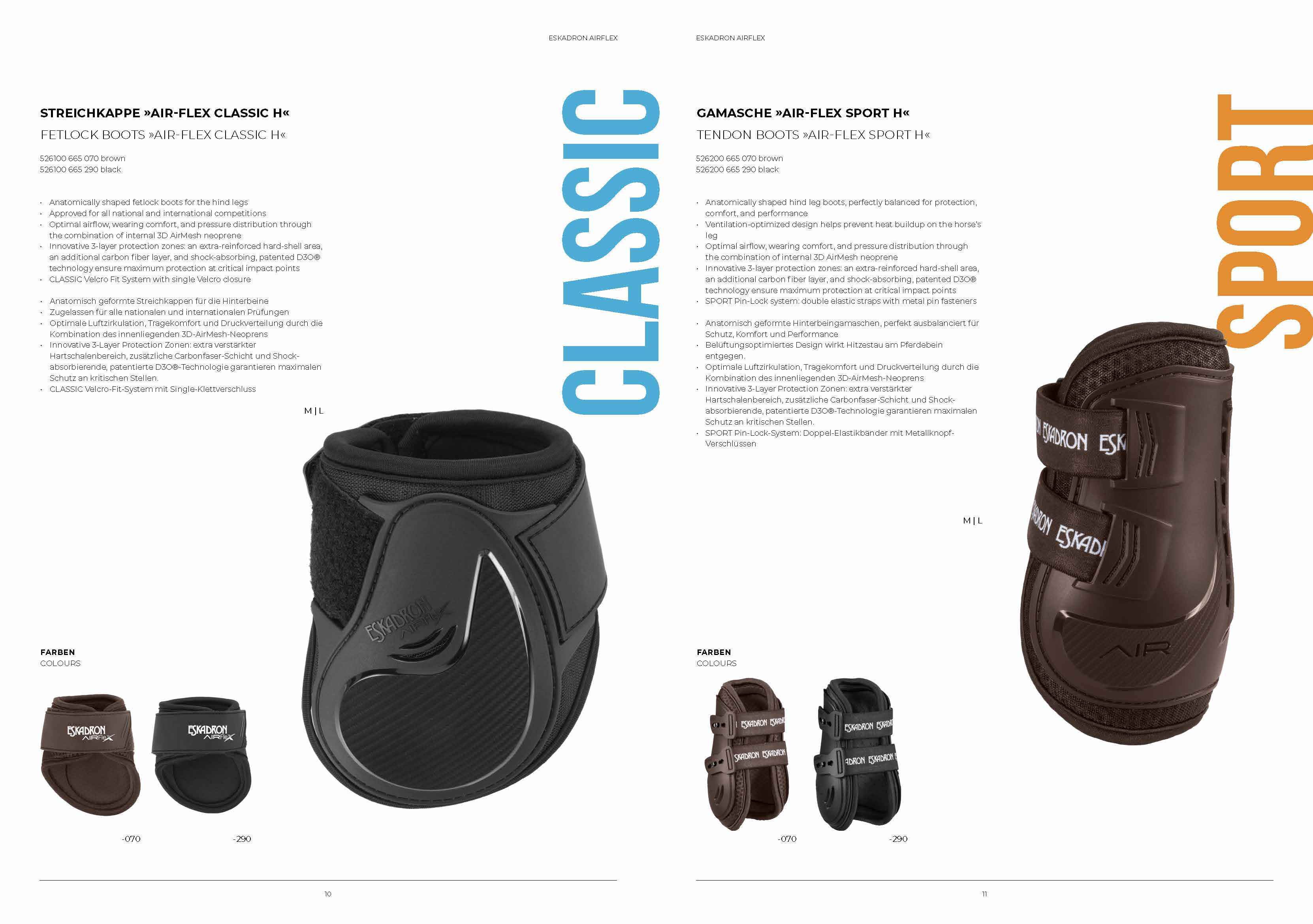 Eskadron New Air Flex Sport Protection Hind Boots