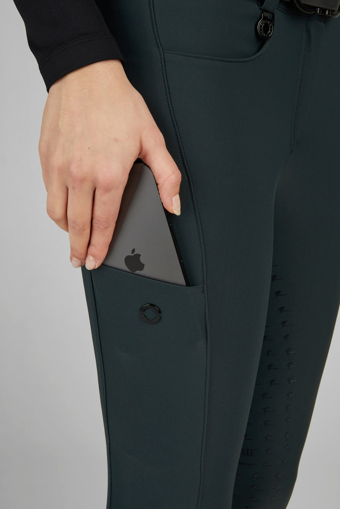 Pikeur Romy Knee Patch Midwaist Forest Green