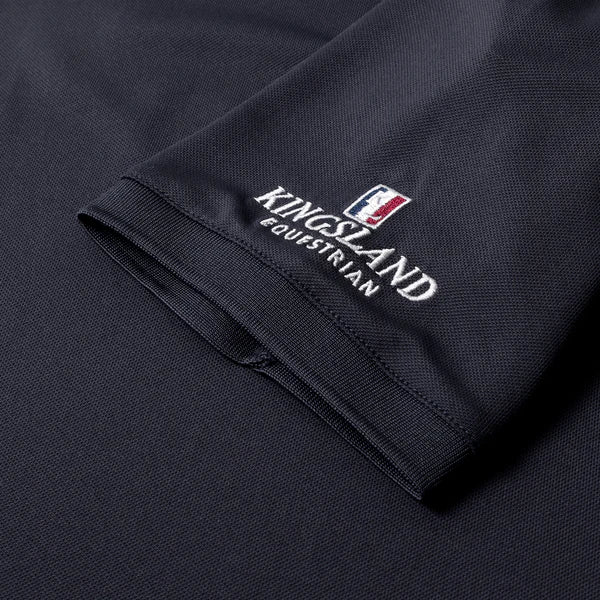 Kingsland Classic Mens Training Pique Polo Shirt Navy