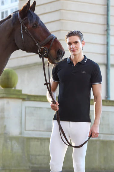 Kingsland Classic Mens  Polo Shirt Black