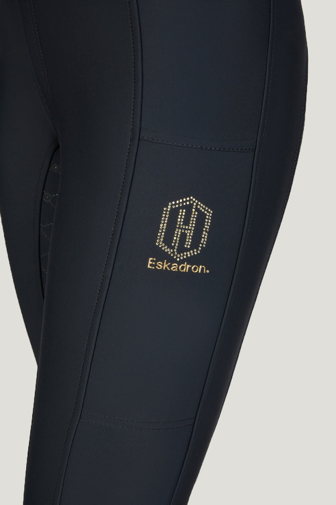 Eskadron Womens Pro Riding Full Seat Riding Tights Black