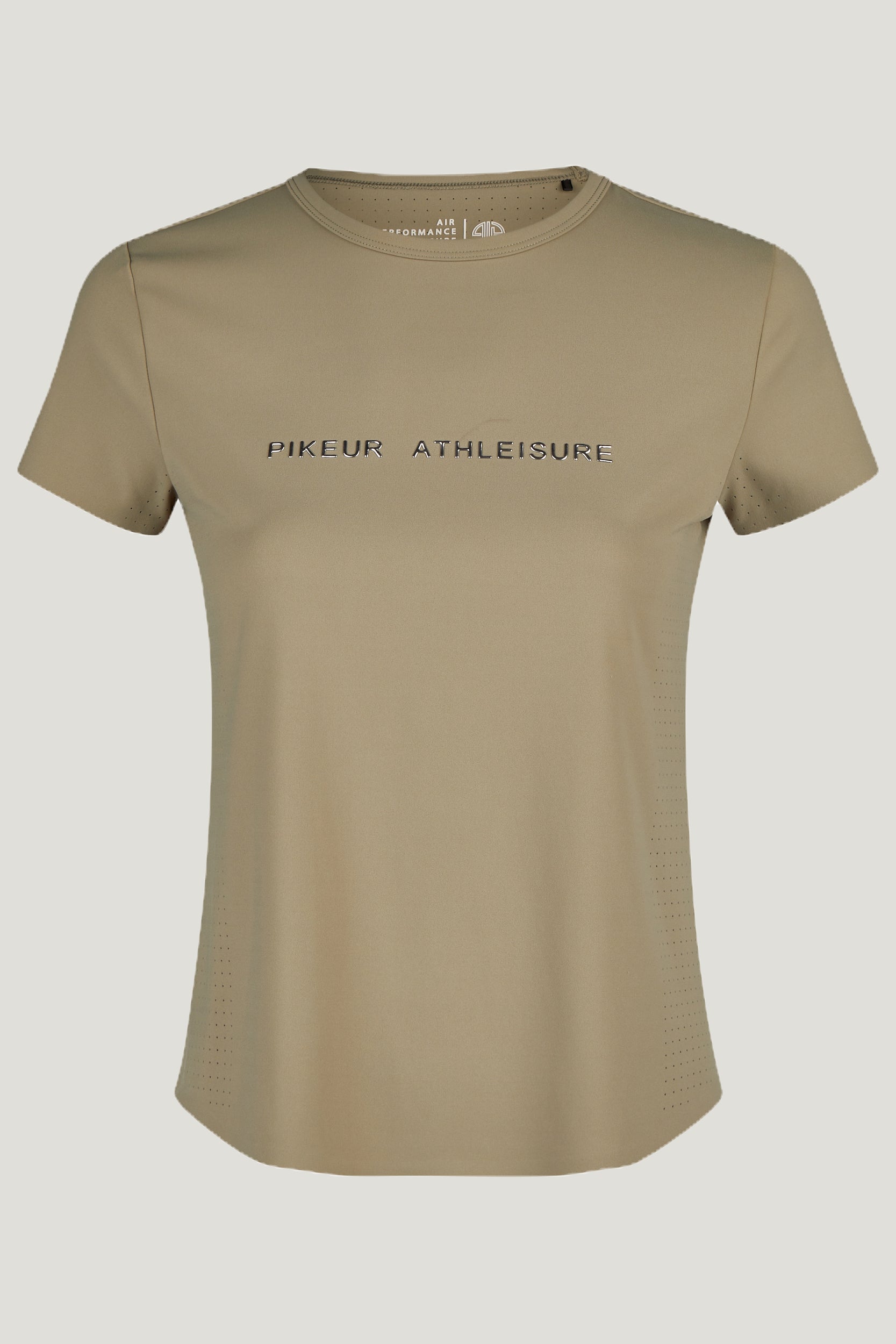 Pikeur Perforated Shirt Athleisure Taupe