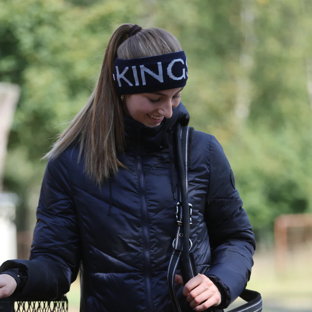 Kingsland KLMarion Unisex Knitted Headband Navy