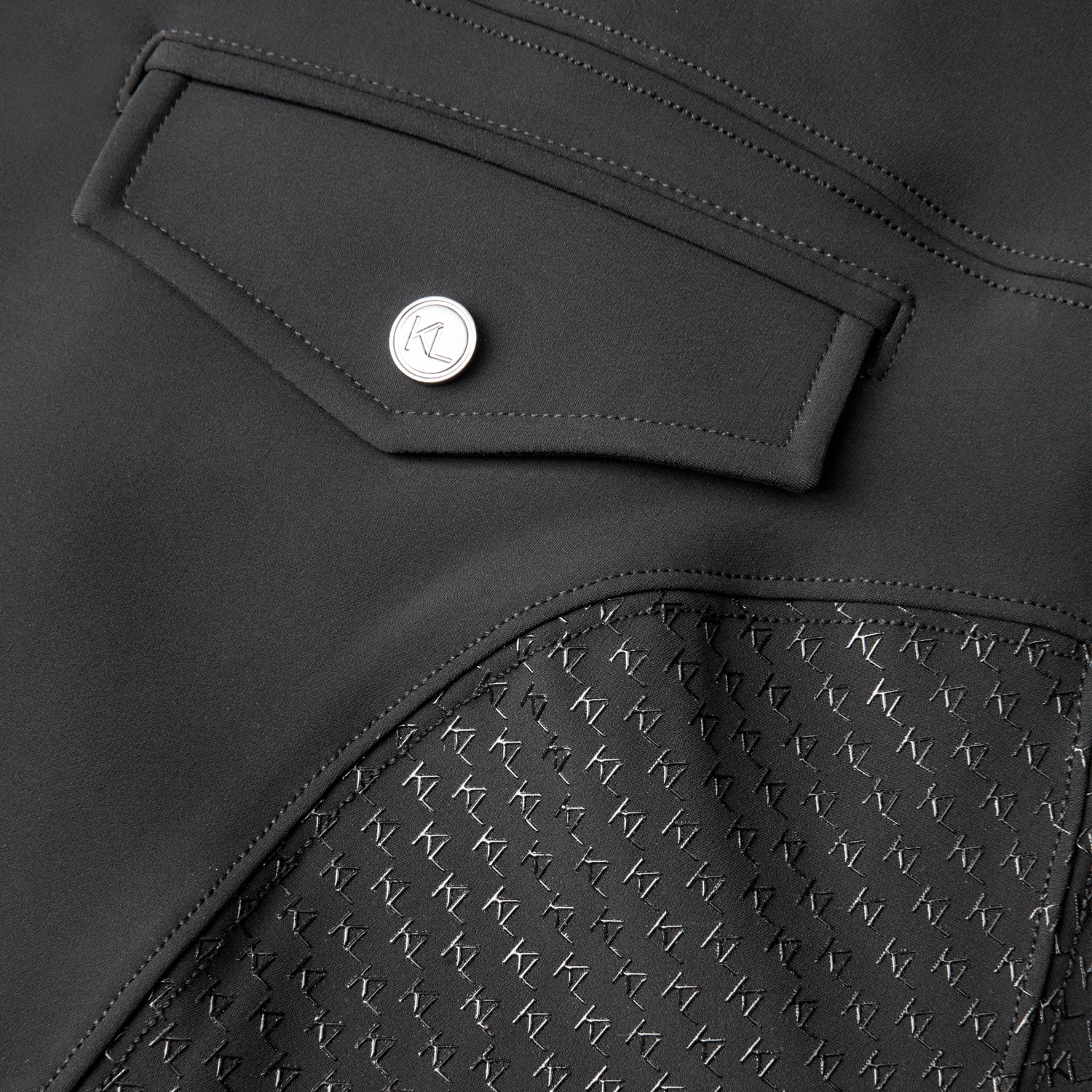 Kingsland KLKent Mens Full-Grip Riding Breeches Navy