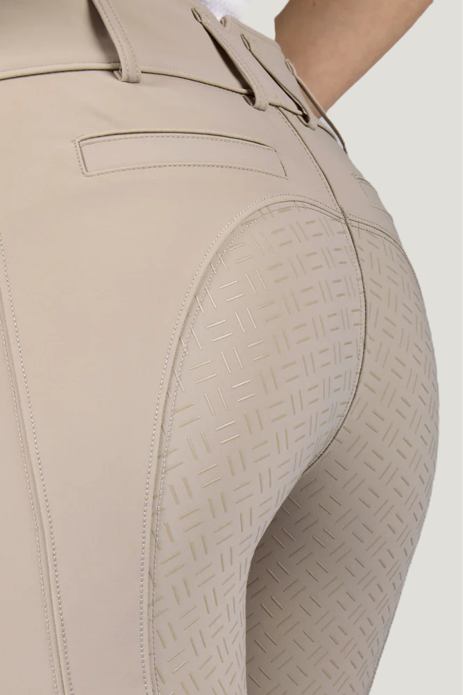 Kingsland KL Kira H-Shape Full-Grip Ladies Breeches Beige
