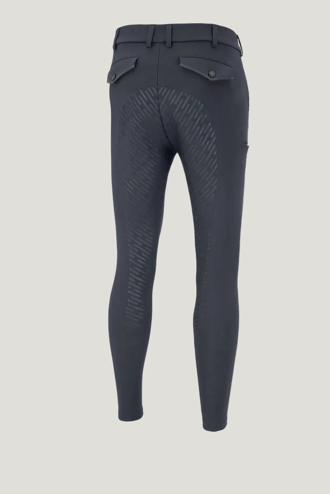 Pikeur Fendrik Breeches Mens GripTec Full Seat Navy and Gray