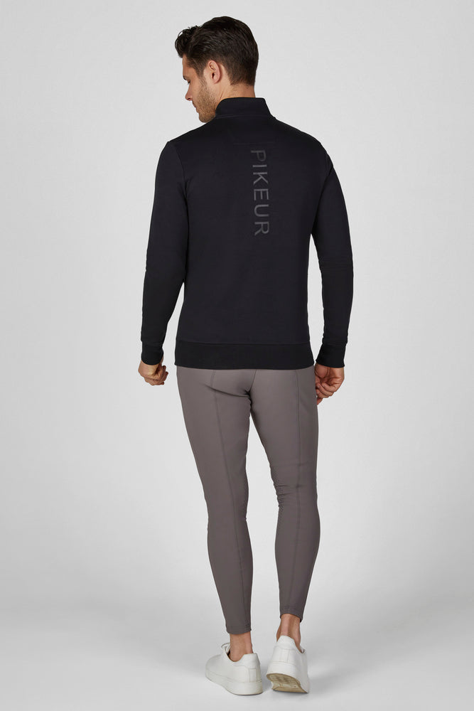 Pikeur Mens Zip Sport Sweater Black